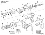 Bosch 0 602 132 061 GR.57 High Frequency Drill Spare Parts